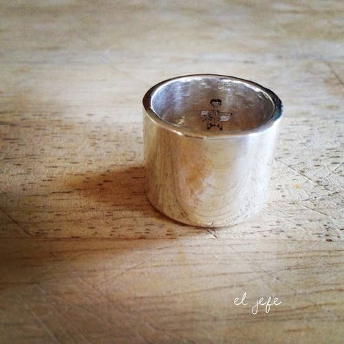 loving anvil - Wholesale Cocktail/Statement Ring - El Jefe Substantial Ring - 18mm or 3/4in tall -0