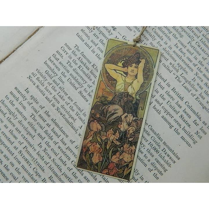 Mucha Bogmærke for engroshandel hos Sarah Wood Studio