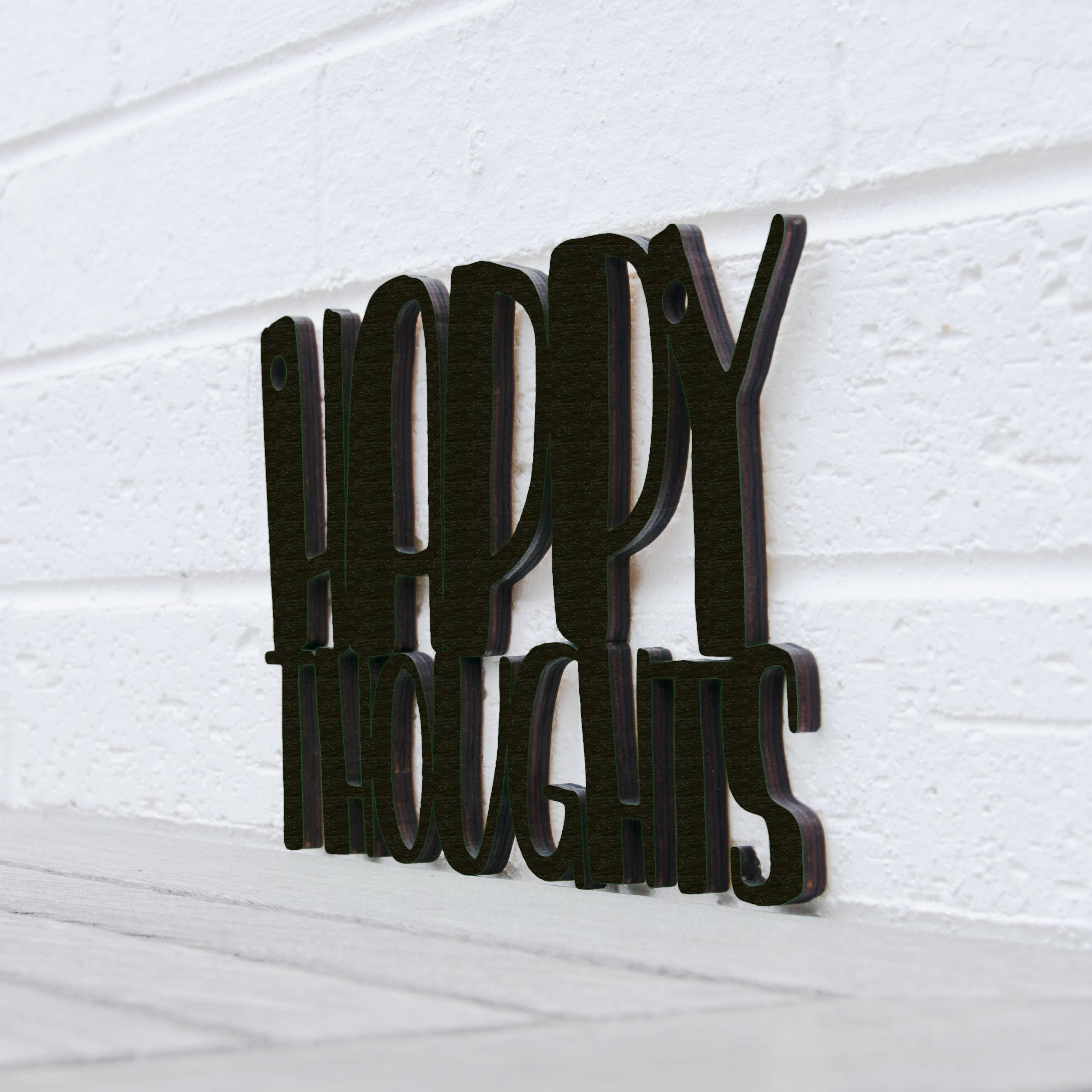 Spunky Fluff - Wholesale Wall Sign - Happy Thoughts13