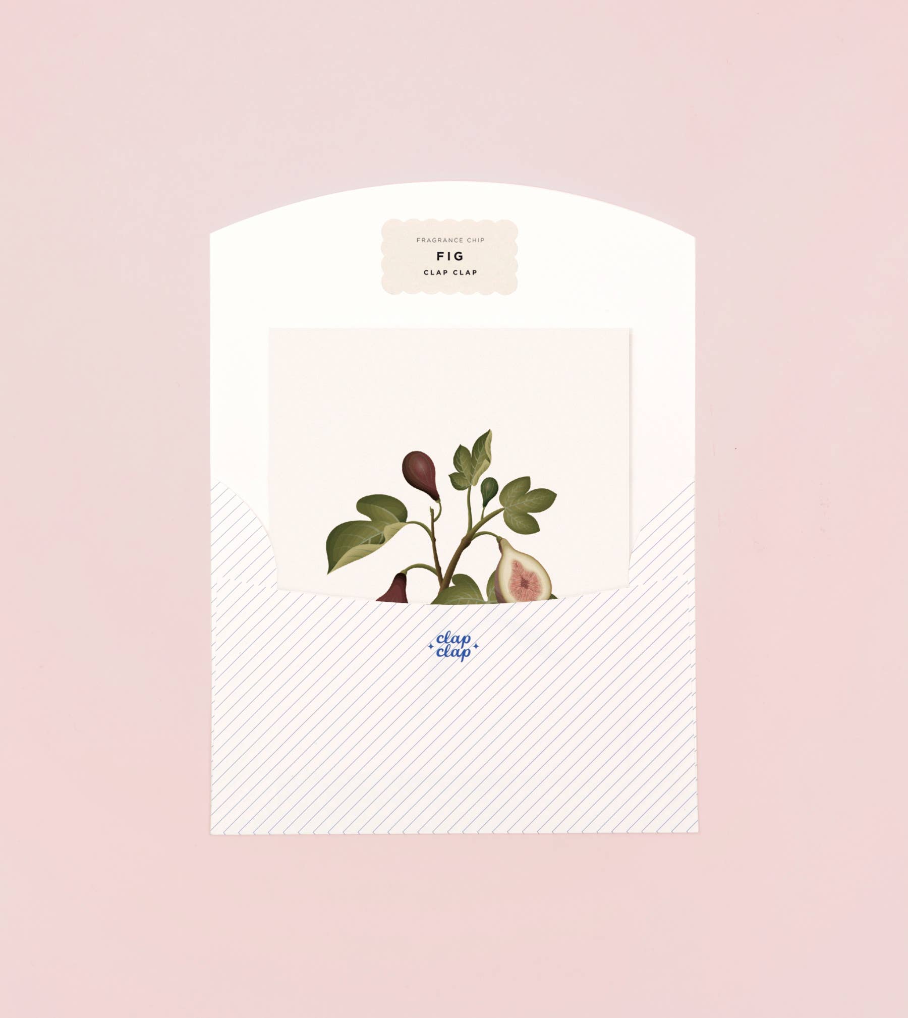 Clap Clap - Wholesale Everyday Greeting Card - Botanical Scented Card - Fig1