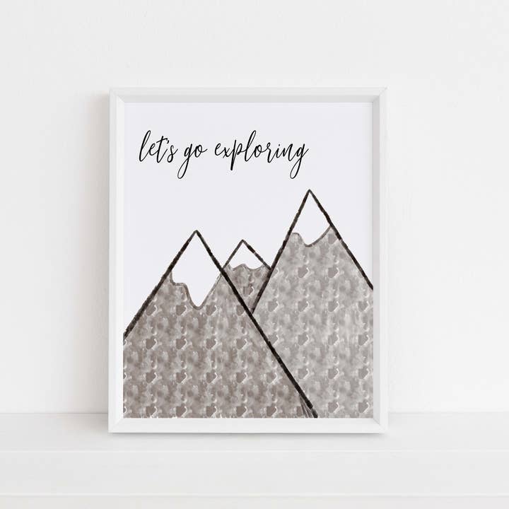 Let's Go Exploring Print for wholesale by Southern Top Stitch