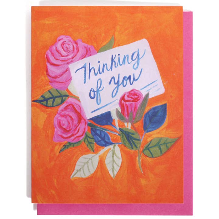 Thimblepress - Wholesale Thinking of You Card - Thinking of You Single Card