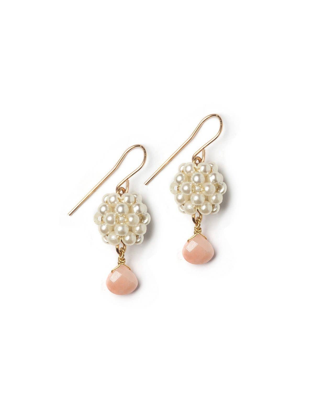 Elements Jill Schwartz - Wholesale Dangle Earrings - Pearly Ball Earrings2