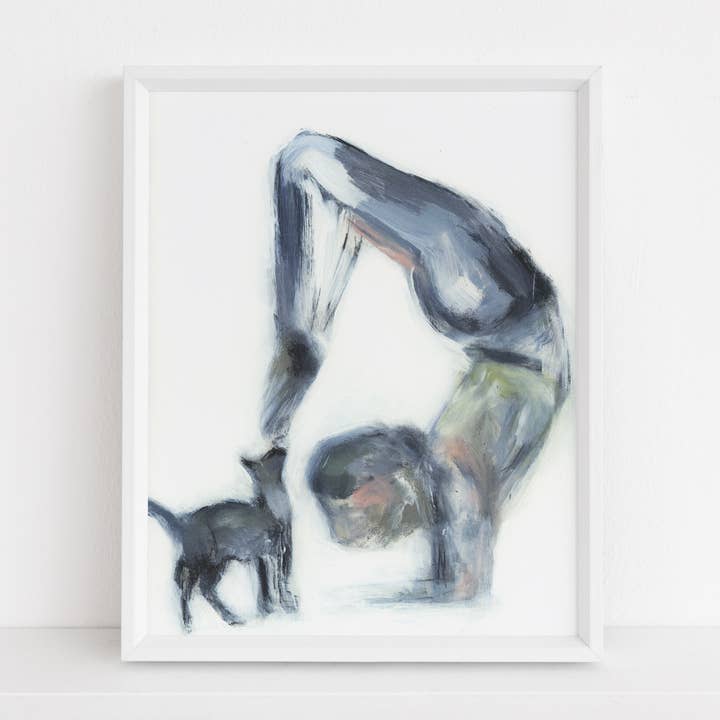 Love You kattenprint voor wholesale door Leigh Cypres