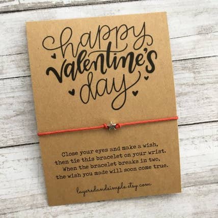 Pulseira de desejo do dia dos namorados por atacado de LayeredandSimple