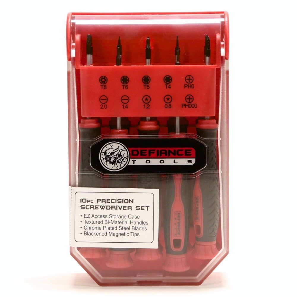Defiance Tools - Wholesale Handy Tool - 10Pc Precision Screwdriver Set4