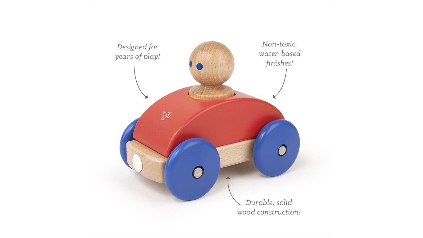 Tegu - Wholesale Wood Toy - Kids - Tegu Magnetic Racer12