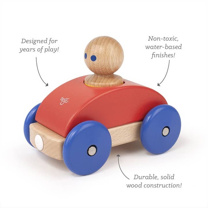 Tegu - Wholesale Wood Toy - Kids - Tegu Magnetic Racer12
