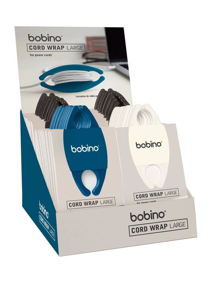 Cord Wrap Large - 36 Pieces in Counter Display Unit for wholesale by Bobino