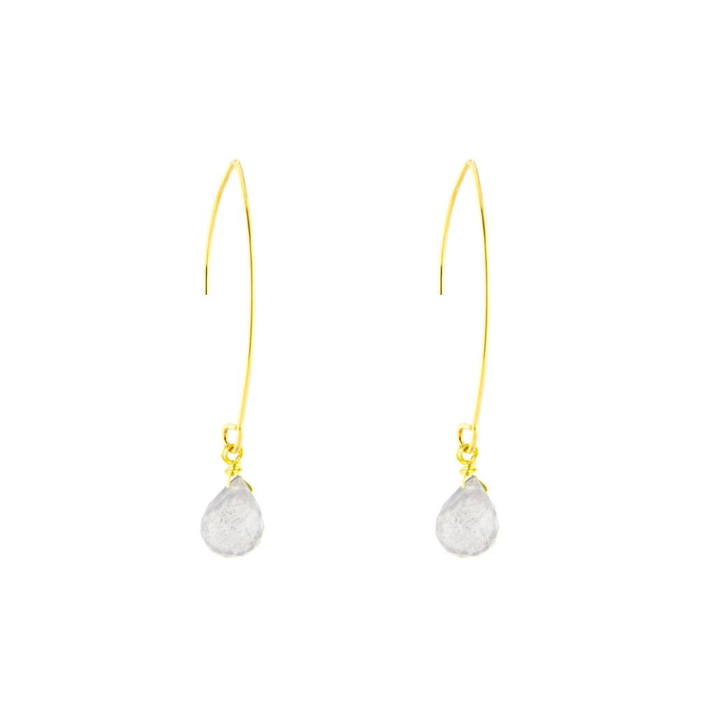 Santore Jewelry Company - Wholesale Dangle Earrings - Dew Drop Collection: Wire Dew Drop Earring1