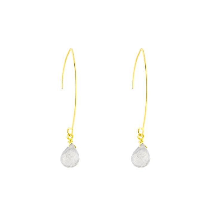 Santore Jewelry Company - Wholesale Dangle Earrings - Dew Drop Collection: Wire Dew Drop Earring6