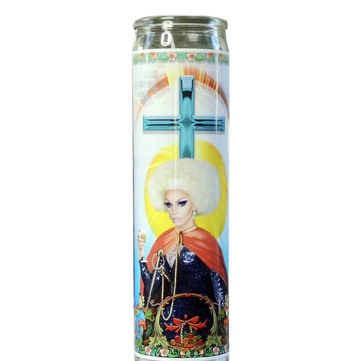 Miz Cracker - Vela de oración, diseño de celebridades para venta al por mayor de Calm Down Caren