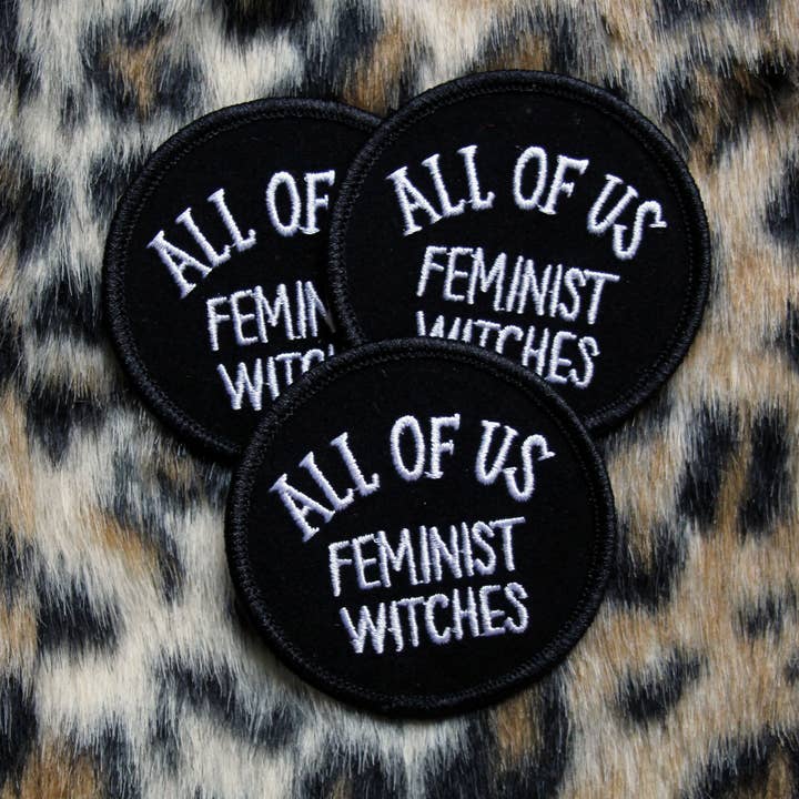 All of Us Feminist Witches Velveteen Patch for wholesale by Midge Blitz