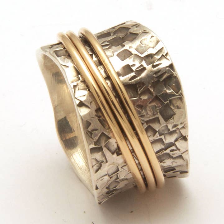 Spinning ring series for wholesale by Tamara Kelly Designs