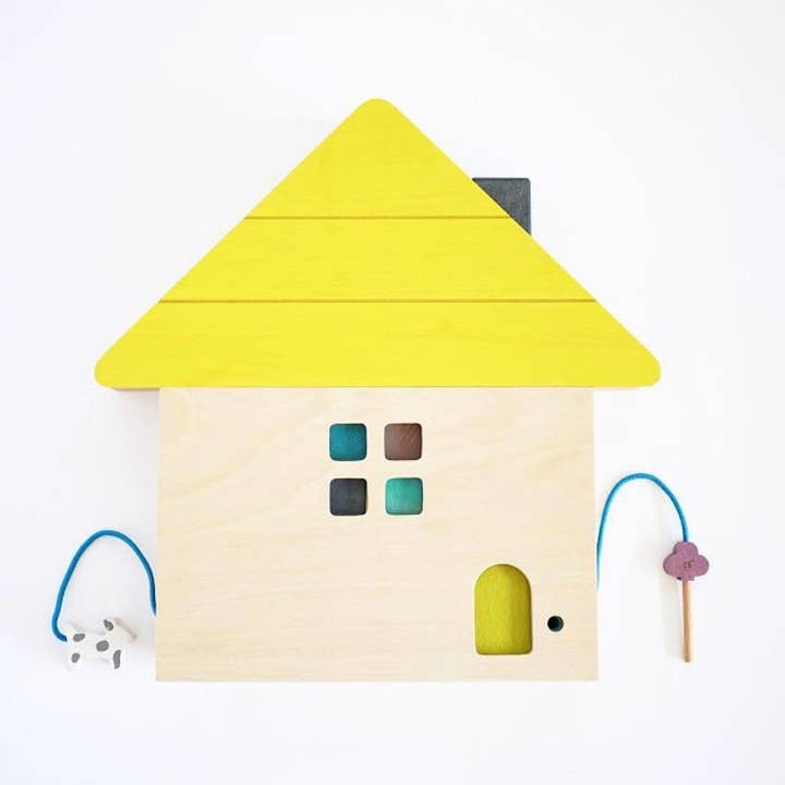 kiko+ & gg* - Wholesale Blocks - Kids Baby - Tsumiki Building House-Shaped Block Set