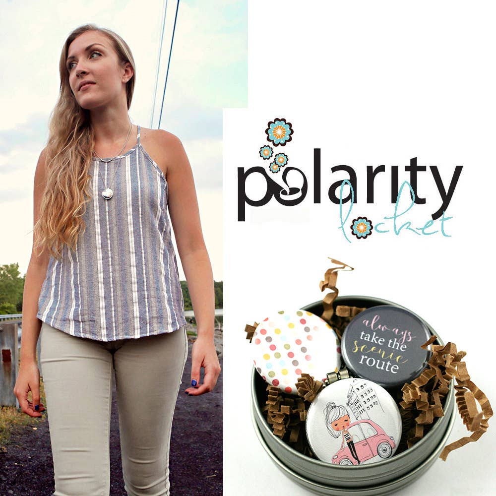 Polarity - Wholesale Locket Necklace - Road Trip Locket Necklace3