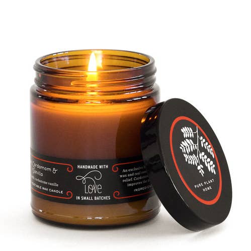 Große bernsteinfarbene Apothekernelke/Kardamom/Vanille, 7 Unzen für den Großhandel von Pure Plant Home