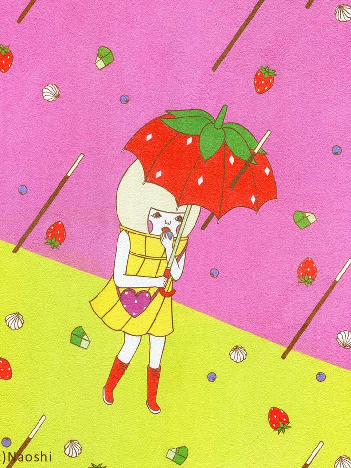 【8×10 Art Print】Sweets Typhoon for wholesale by Naoshi