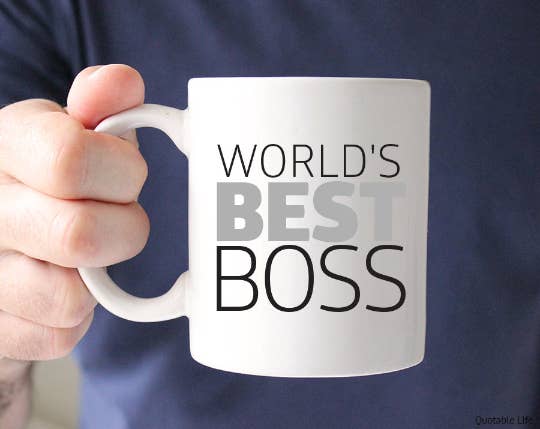 Quotable Life - Wholesale Coffee Mug - World’s Best Boss Coffee Mug0