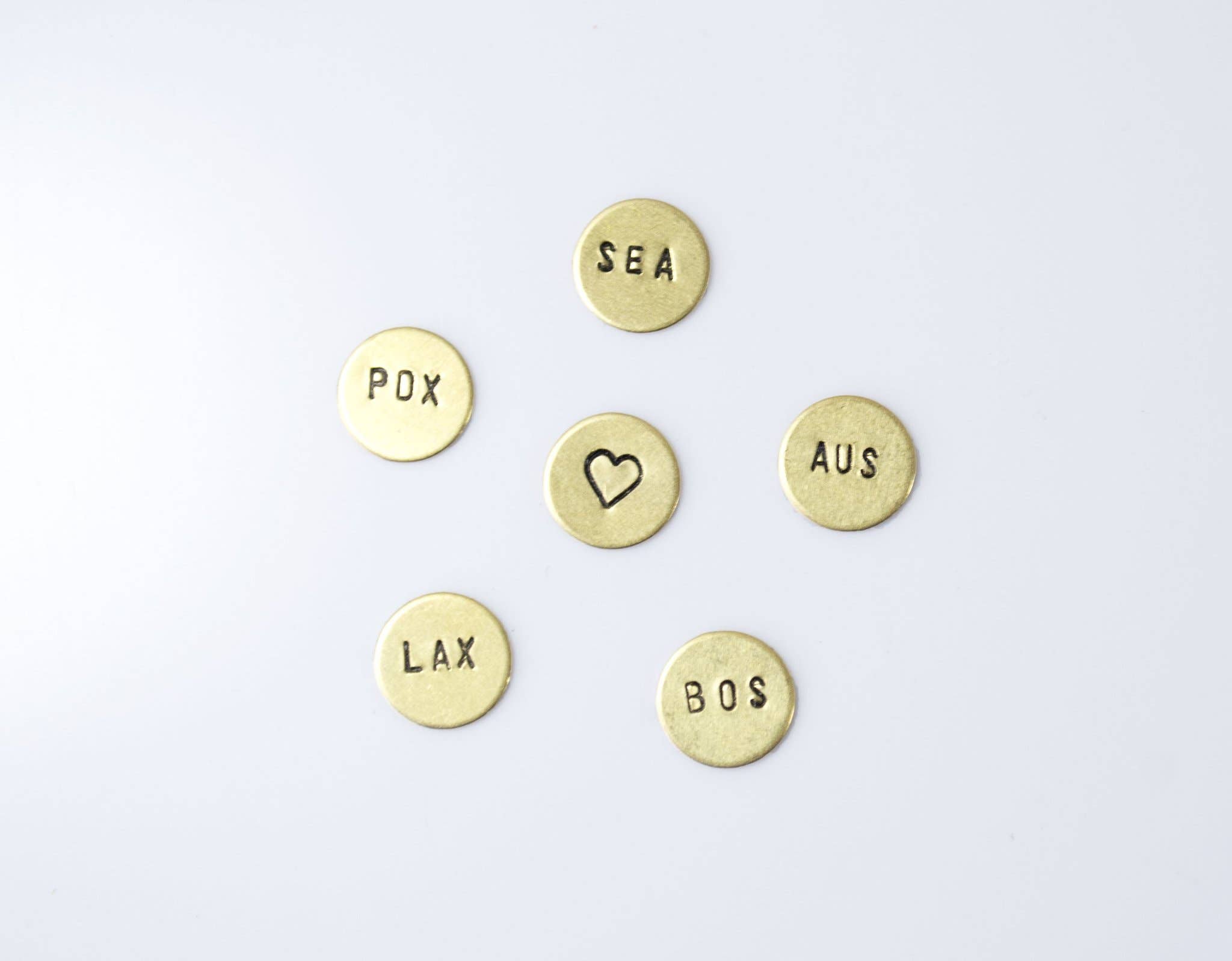 Grey Theory Mill - Wholesale Stud/Post Earrings - Custom Airport Code Earrings – Personalized Gift Jewelry2