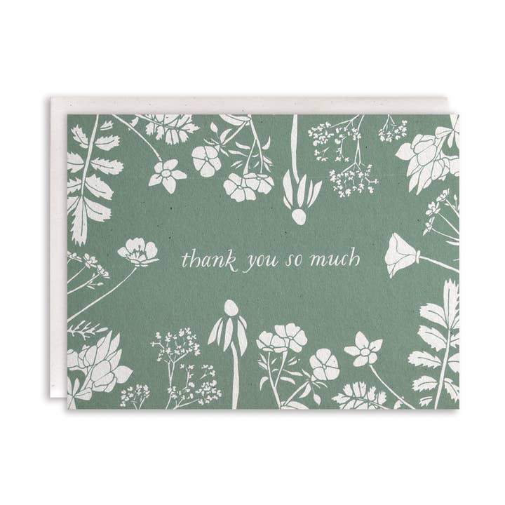 Heel erg bedankt kaarten/Boxed Set van 8 voor wholesale door June & December