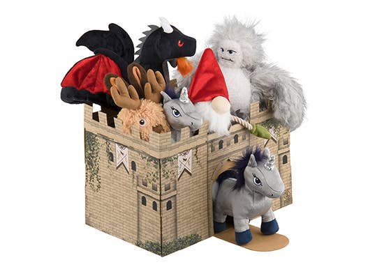 P.L.A.Y. Pet Lifestyle and You - Wholesale Pet Toy Set - Dog - Mythical Creatures B2B Set (10 pc in Display Box)3