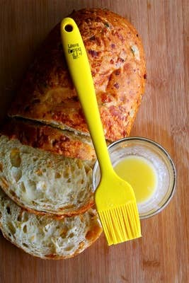 Lemon Poppy Inc. - Wholesale Basting Brush - CLOSEOUT Basting Brush Yellow on Backercard