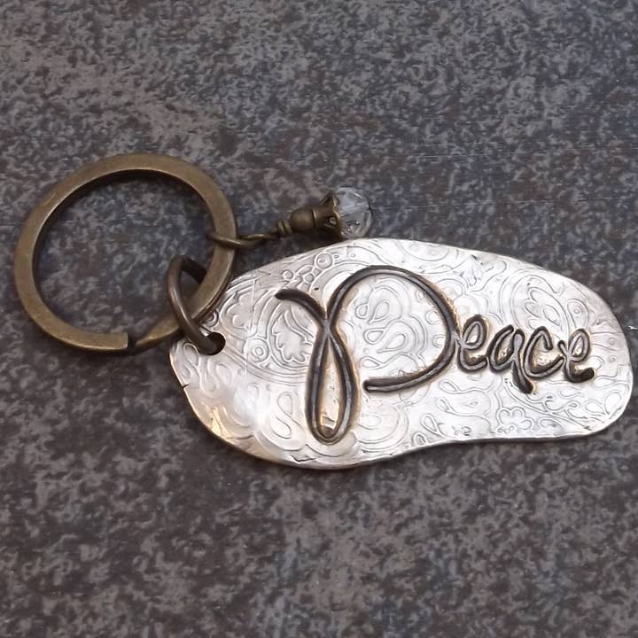 Felicity Jewelry Designs - Wholesale Keychain - Women's - Peace - Key Chain