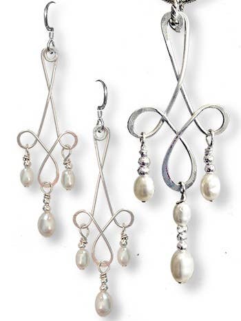 Florentine Lily Set for wholesale by LeDanse Limited Edition Jewelry