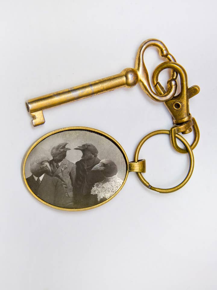 Edgar Allan Poe, Raven, Nevermore Art, Murder of Crows for wholesale by The Wild Oddisorium