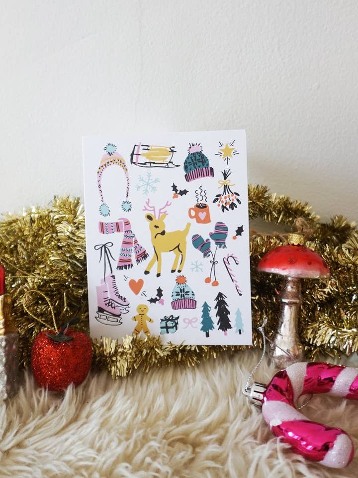 Card - Winter Things for wholesale by Ash + Chess