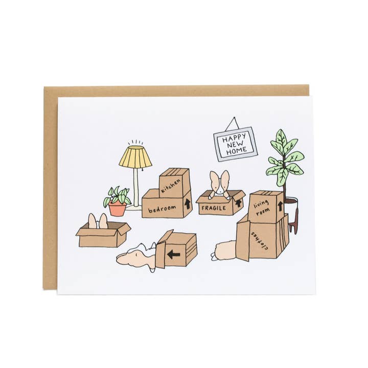 Happy New Home Housewarming Card for wholesale by Tiffbits