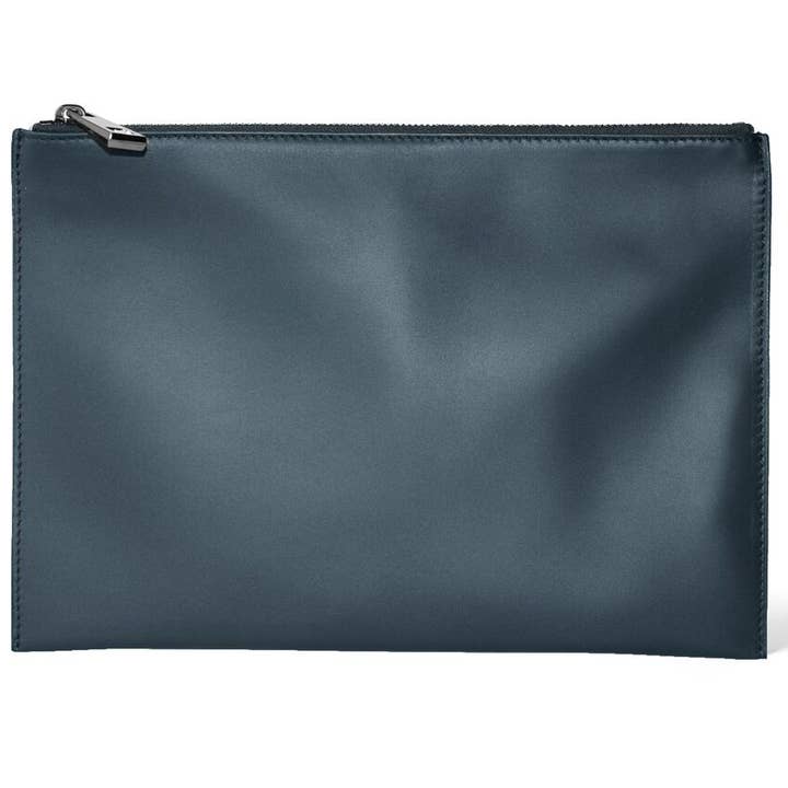 Large Midnight Blue Pouch for wholesale by ADAMS + ROBINSON