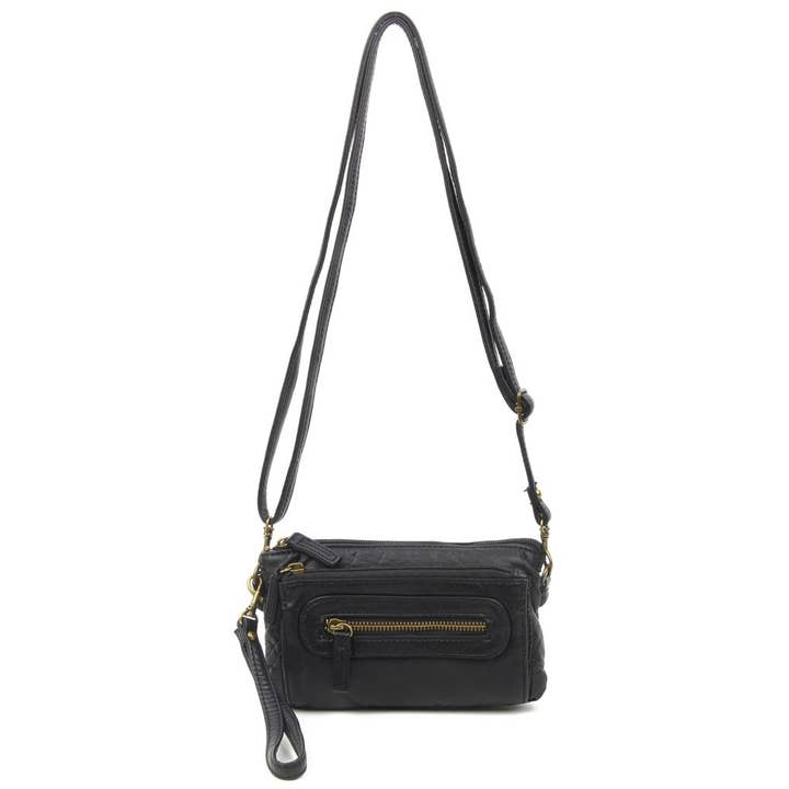 AMPERE CREATIONS – wholesale Crossbody bag – Women's – The Anita Soft Vegan Leather 3 in 1 Crossbody Wristlet Bag