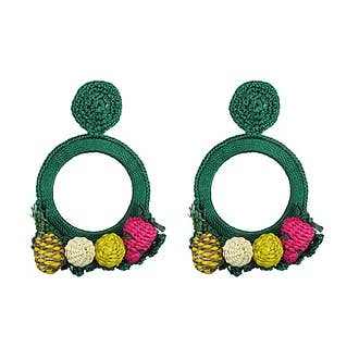 NARA HANDMADE JEWELRY - Wholesale Dangle Earrings - Green Fall Fruit Earrings