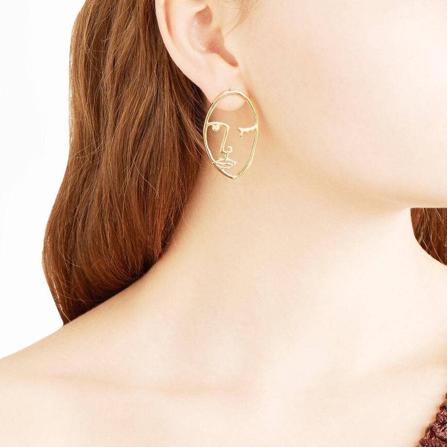 KIKICHIC - Vendita all'ingrosso Orecchini a bottone - Artsy - Orecchini a perno4