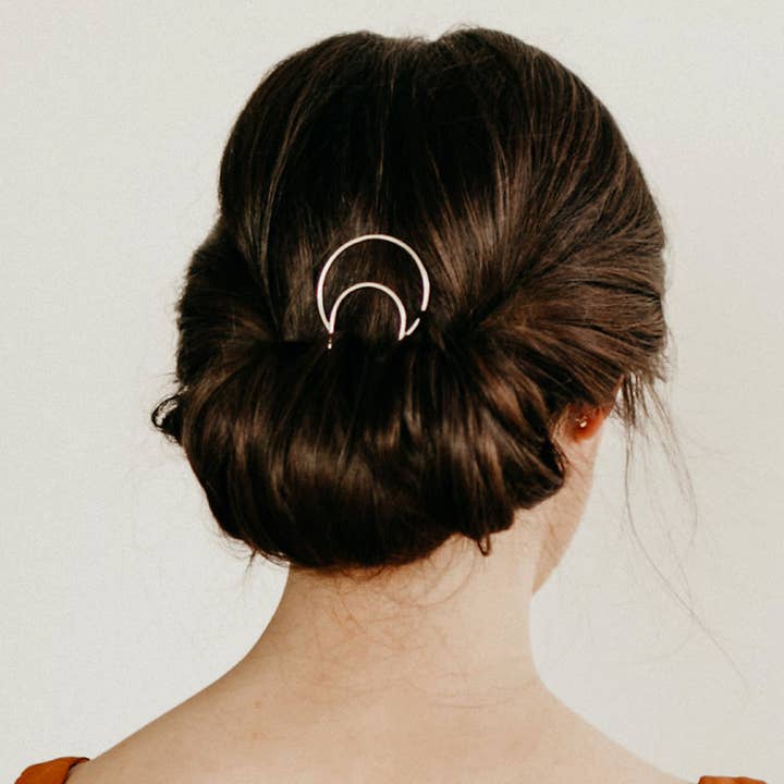 Favor Jewelry - Venta al por mayor Horquillas para el pelo - Horquilla francesa con forma de media luna