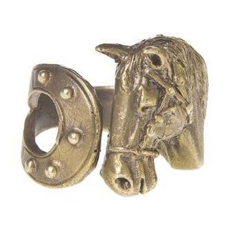 Horse and Stir-Up Ring for wholesale by Alkemie Jewelry