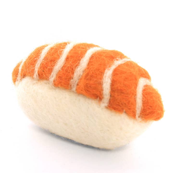 Brinquedo de gato de sushi, Nigiri de salmão por atacado de The Foggy Dog