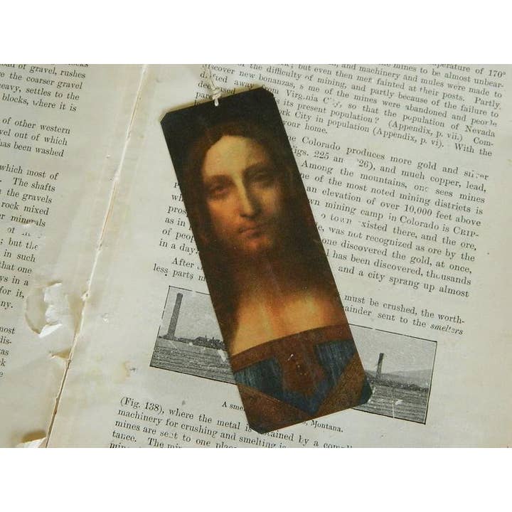 Jesus da Vinci Bookmark for wholesale by Sarah Wood Studio