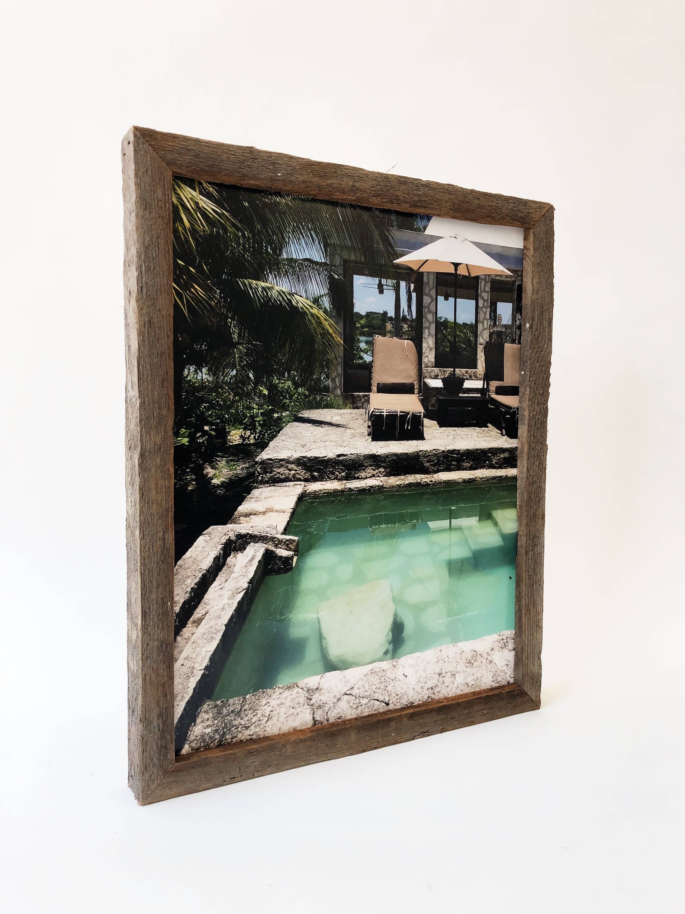 Alibi Interiors - Wholesale Picture Frame - Reclaimed Wood Picture Frame 11x14 Gallery Frame1