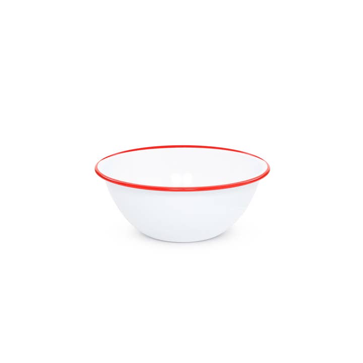 Crow Canyon Home – wholesale Serving bowl – Vintage Enamelware Small Serving Bowl