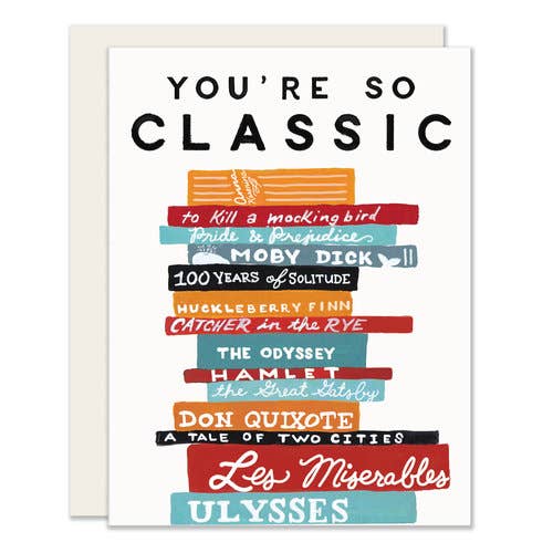 So Classic Card | You're So Classic Card for wholesale by Slightly Stationery