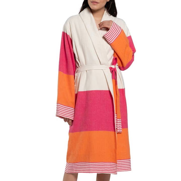 Robe avec éponge intérieur avec franges pour la vente par Buldano