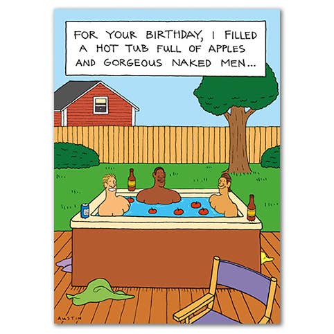 Banheira de hidromassagem por atacado de SNAFU Designs - Greeting Cards