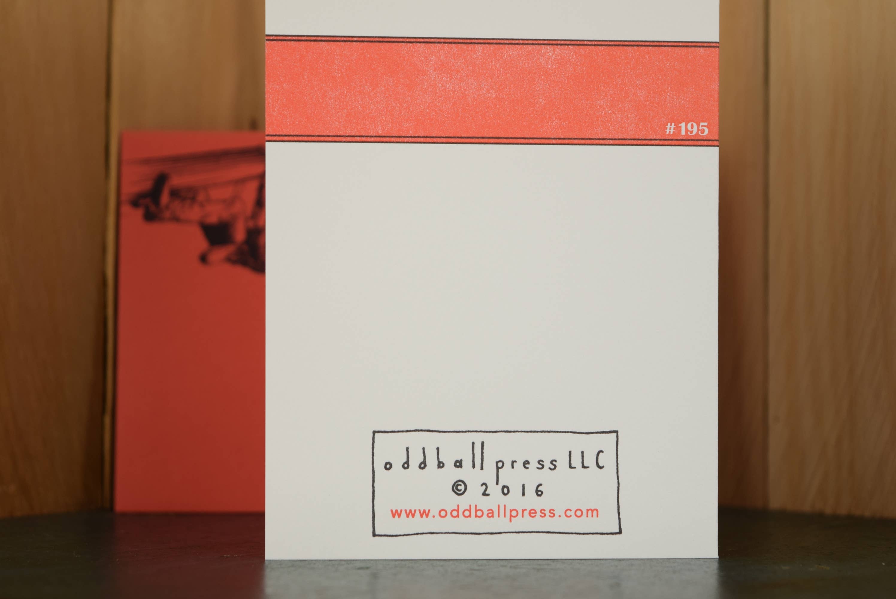 Oddball Press LLC - Wholesale Encouragement Card - Hang in There Card3