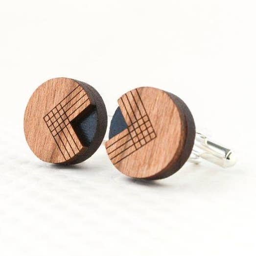 Abotoadura círculo por atacado de Bird of Virtue