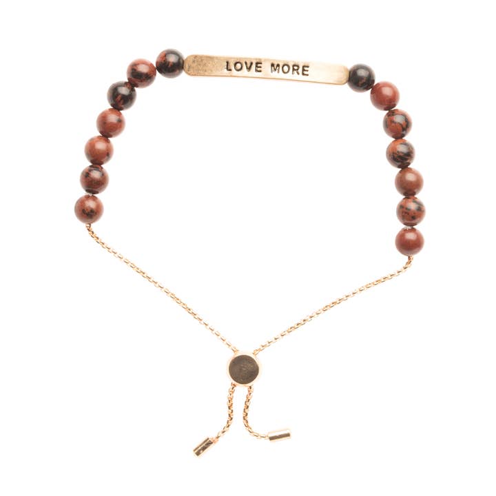 ”Love More” Positiva Vibes Armband för wholesale av BOPS WHOLESALE