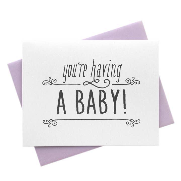 You’re Having a Baby Congratulations Card for wholesale by Marrygrams