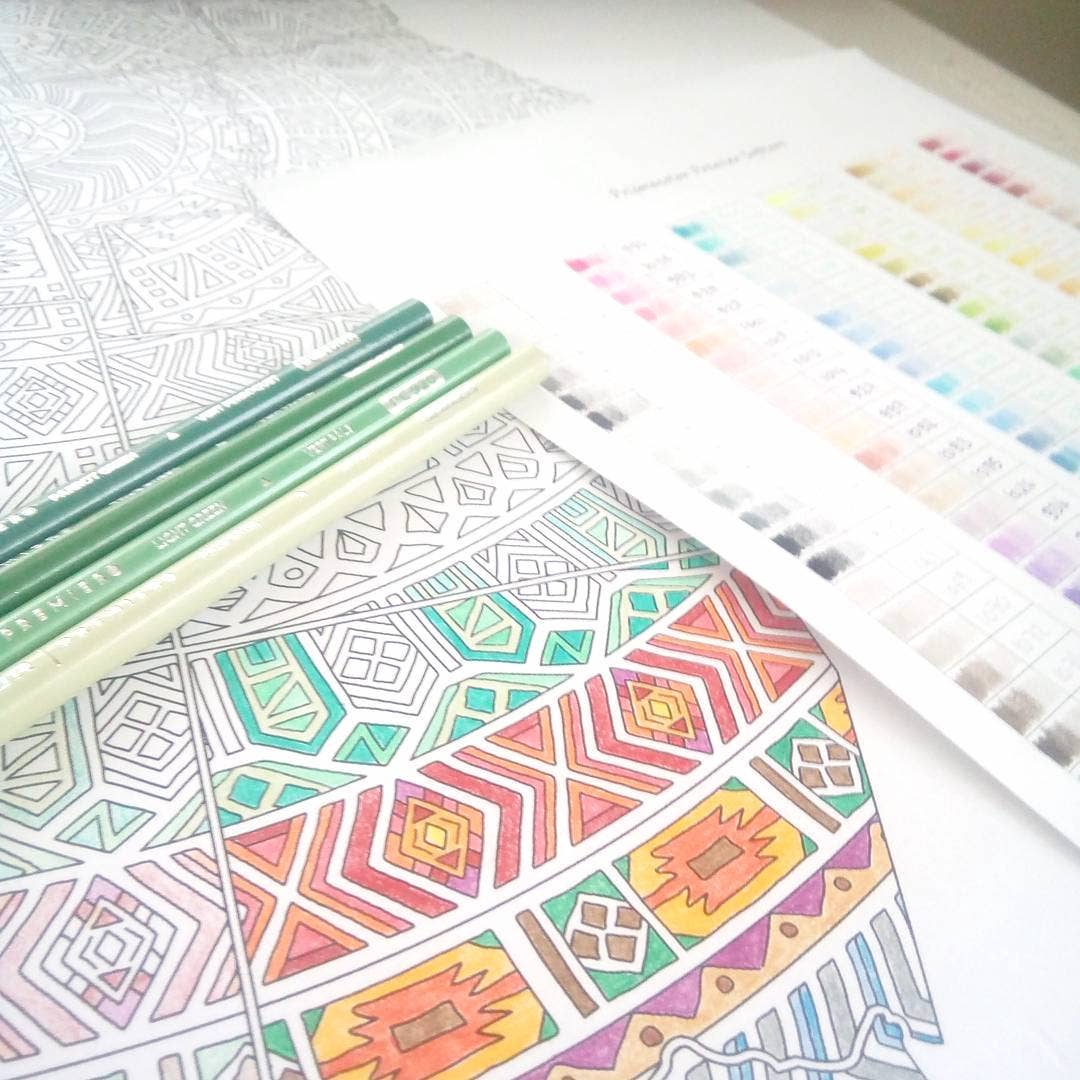 Anna Grunduls Design - Wholesale Coloring Book - Adult - Mandala United States Coloring Map2